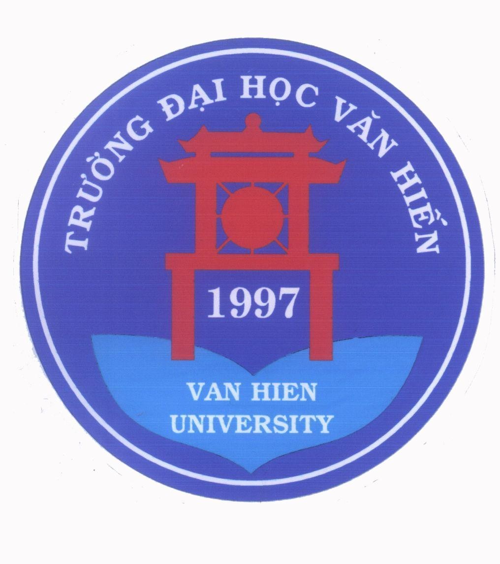 Mẫu nhãn hiệu Trường Đại Học Văn Hiến 1997 VAN HIEN UNIVERSITY
