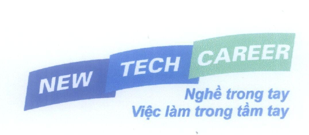 Mẫu nhãn hiệu NEW TECH CAREER Nghề trong tay Việc làm trong tầm tay