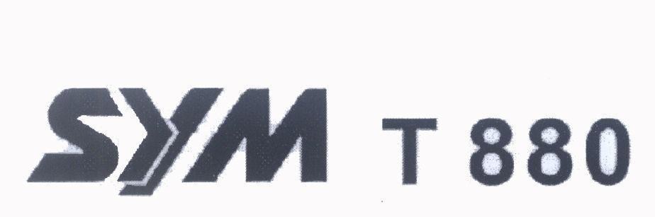 Mẫu nhãn hiệu SYM T880