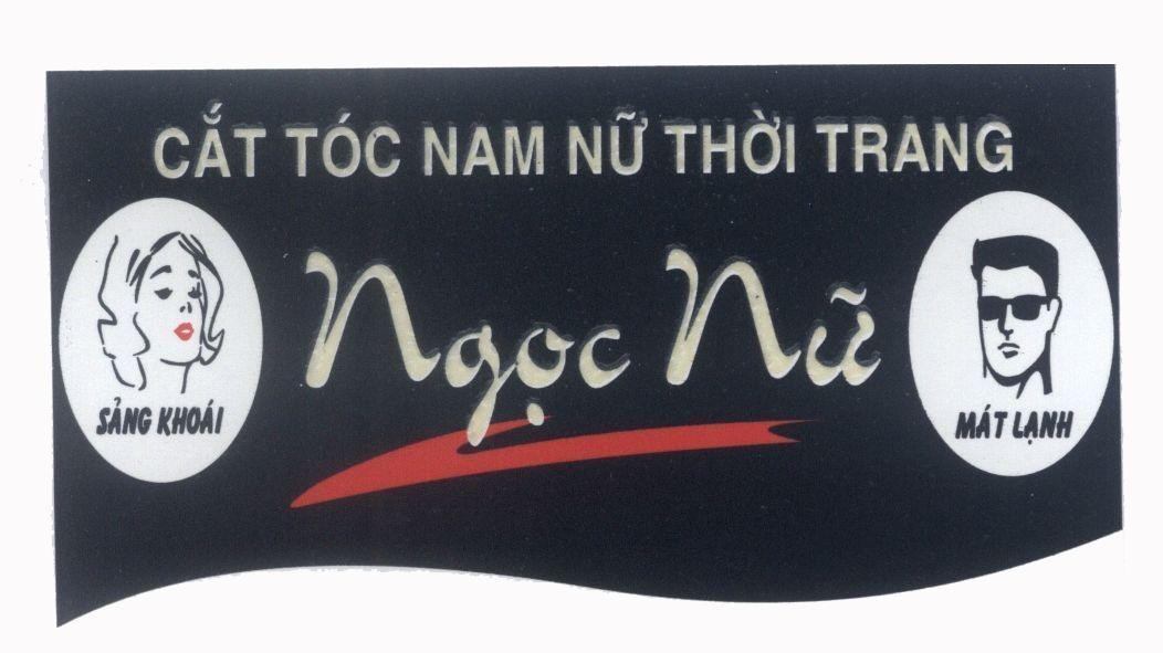 Mẫu nhãn hiệu Ngọc Nữ Cắt Tóc Nam Nữ Thời Trang Sảng Khoái Mát Lạnh