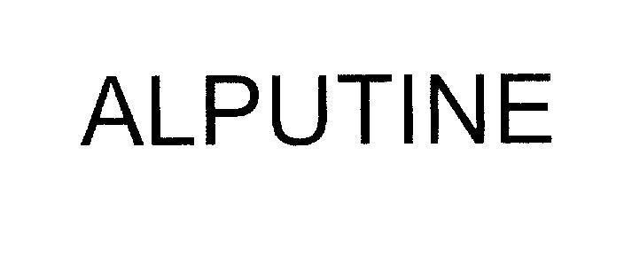 Mẫu nhãn hiệu ALPUTINE