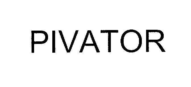 Mẫu nhãn hiệu PIVATOR