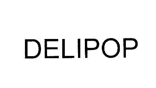 Mẫu nhãn hiệu DELIPOP
