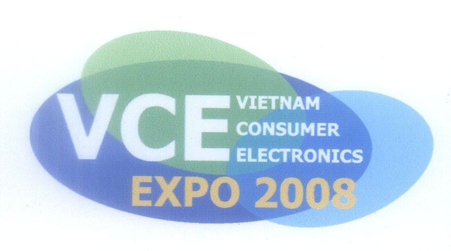 Mẫu nhãn hiệu VCE VIETNAM CONSUMER ELECTRONICS EXPO 2008