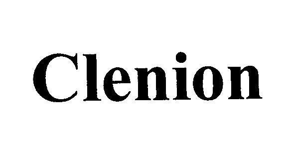 Mẫu nhãn hiệu Clenion