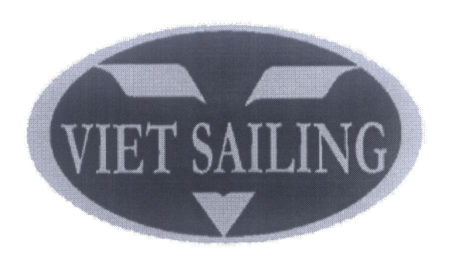 Mẫu nhãn hiệu V VIET SAILING
