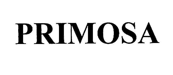 Mẫu nhãn hiệu PRIMOSA