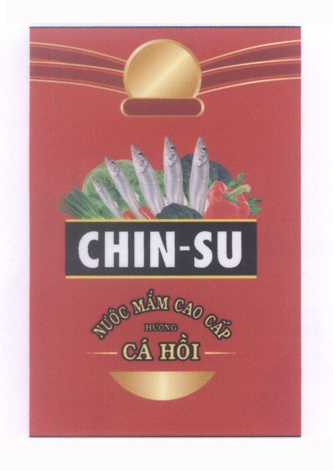 Mẫu nhãn hiệu CHIN-SU Nước Mắm Cao Cấp Hương Cá Hồi