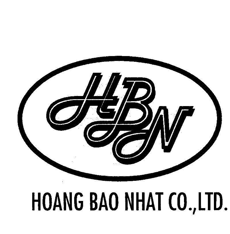 Mẫu nhãn hiệu HBN HOANG BAO NHAT CO.,LTD.