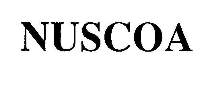 Mẫu nhãn hiệu NUSCOA