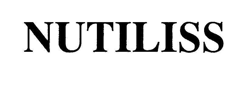 Mẫu nhãn hiệu NUTILISS