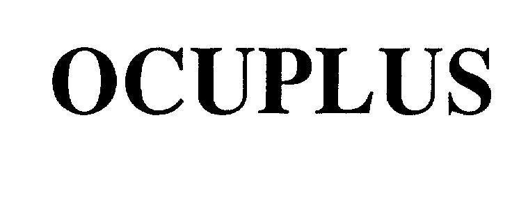 Mẫu nhãn hiệu OCUPLUS