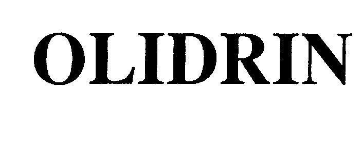 Mẫu nhãn hiệu OLIDRIN