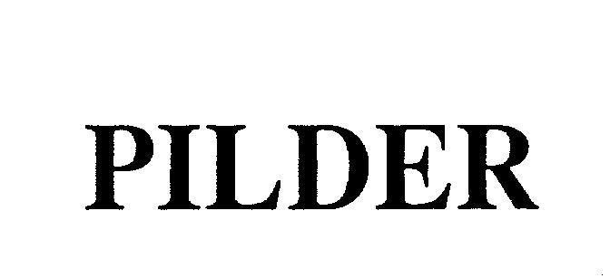 Mẫu nhãn hiệu PILDER