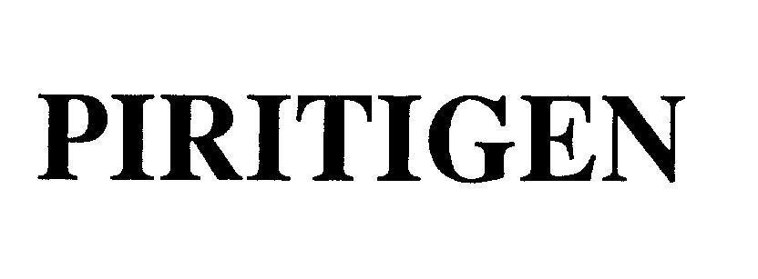 Mẫu nhãn hiệu PIRITIGEN