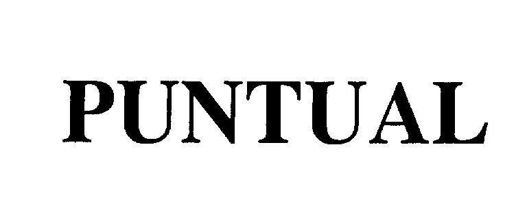 Mẫu nhãn hiệu PUNTUAL
