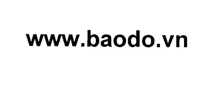 Mẫu nhãn hiệu www.baodo.vn