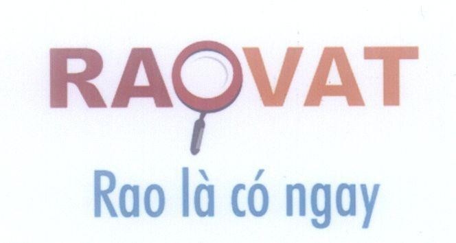 Mẫu nhãn hiệu RAOVAT Rao là có ngay