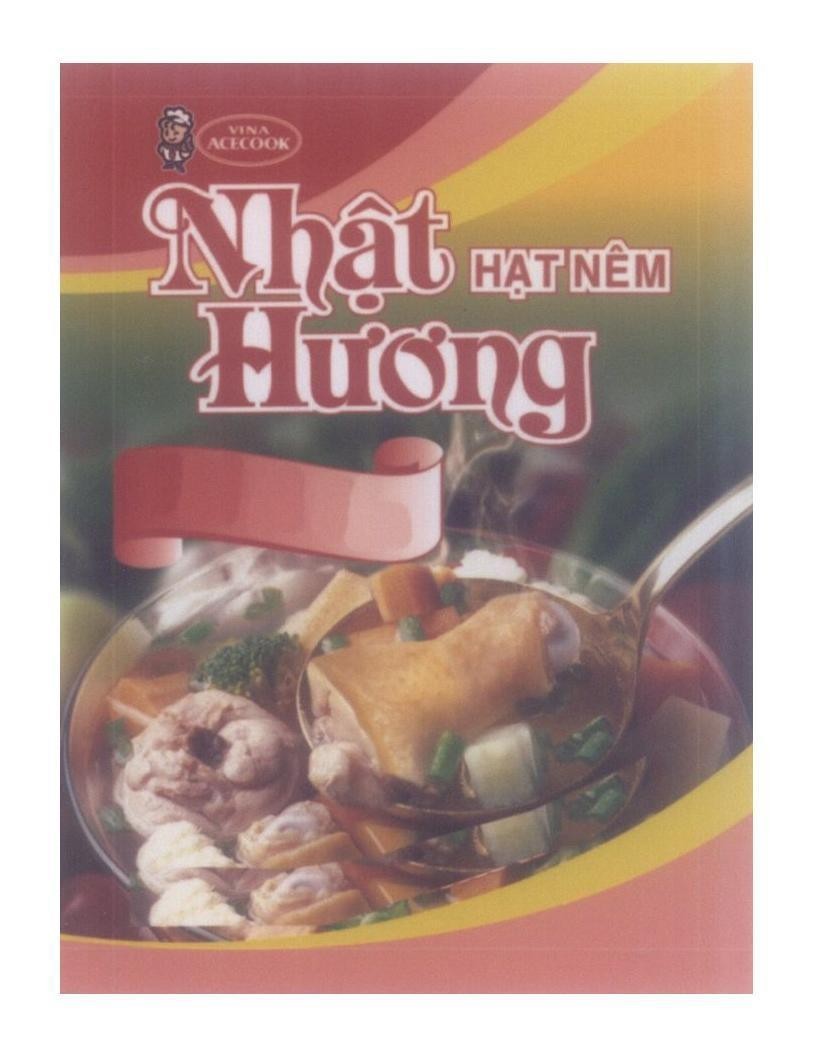 Mẫu nhãn hiệu VINA ACECOOK Nhật Hương Hạt Nêm