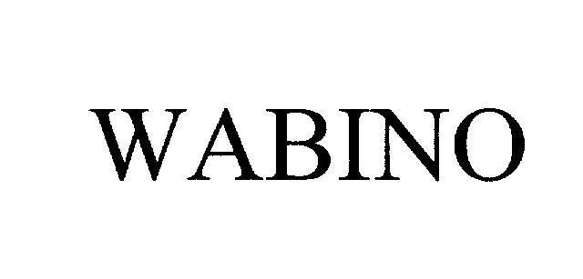 Mẫu nhãn hiệu WABINO