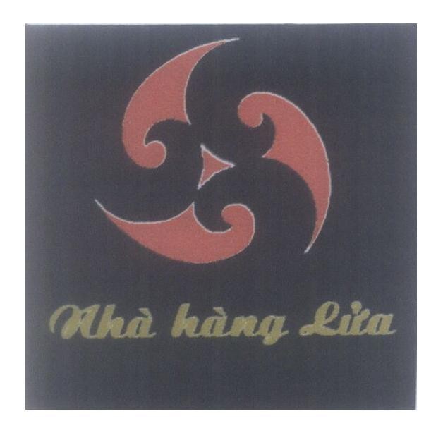 Mẫu nhãn hiệu Nhà hàng lửa