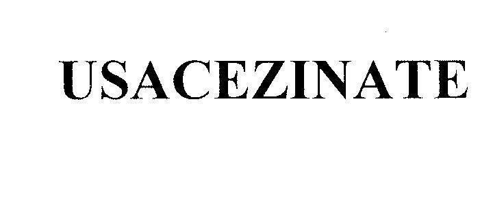 Mẫu nhãn hiệu USACEZINATE