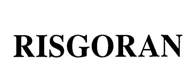 Mẫu nhãn hiệu RISGORAN