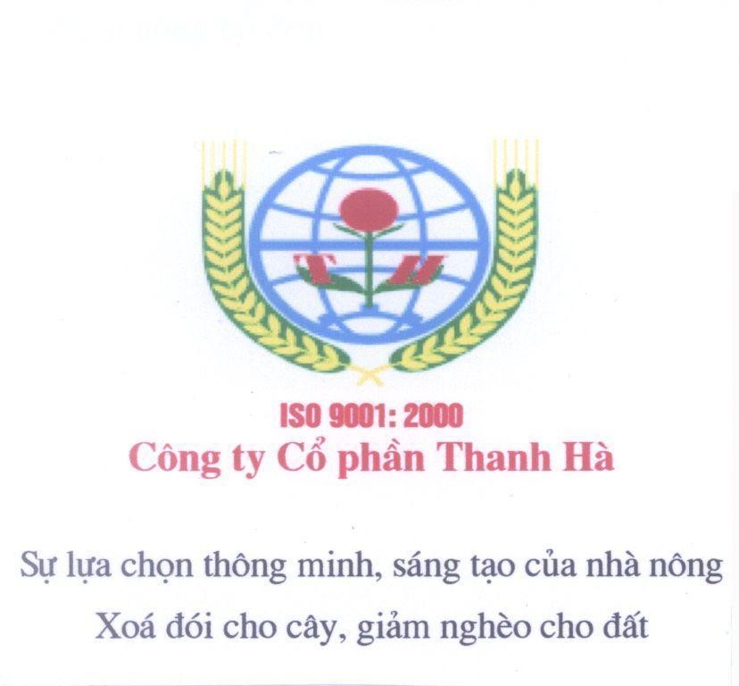 Mẫu nhãn hiệu T H Công ty Cổ phần Thanh Hà Sự lựa chọn thông minh, sáng tạo của nhà nông Xoá đói cho cây, giảm nghèo cho đất