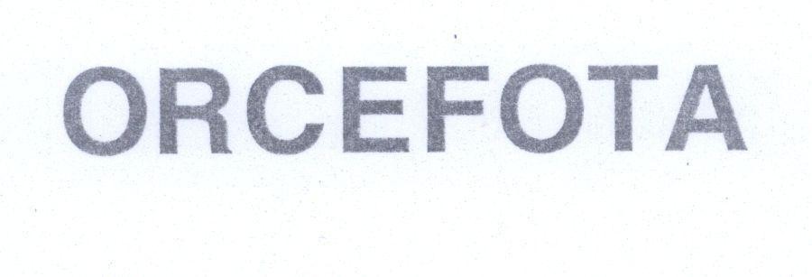 Mẫu nhãn hiệu ORCEFOTA