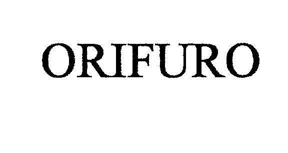Mẫu nhãn hiệu ORIFURO