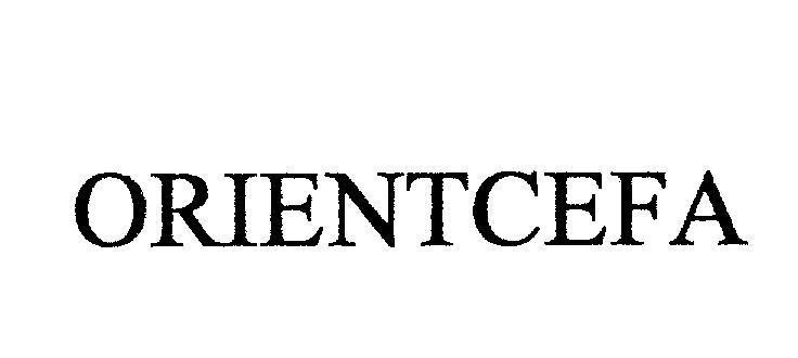 Mẫu nhãn hiệu ORIENTCEFA