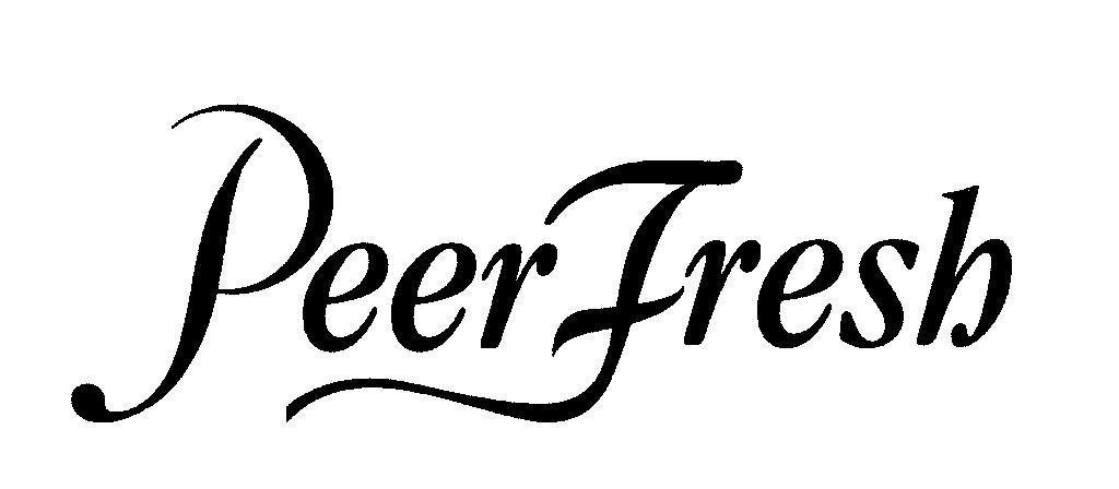 Mẫu nhãn hiệu Peer fresh PeerFresh