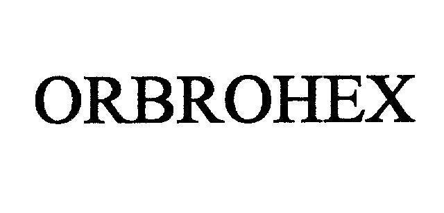 Mẫu nhãn hiệu ORBROHEX