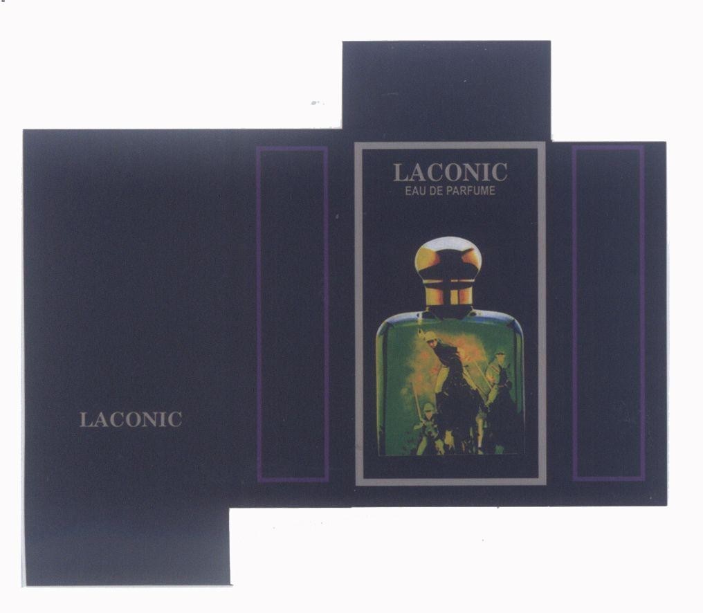 Mẫu nhãn hiệu LACONIC EAU DE PARFUME