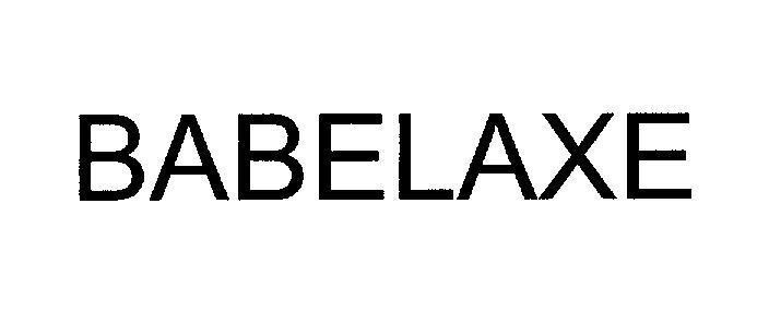 Mẫu nhãn hiệu BABELAXE