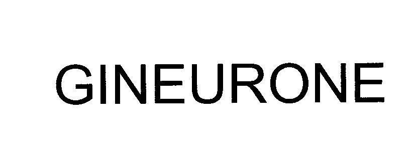 Mẫu nhãn hiệu GINEURONE