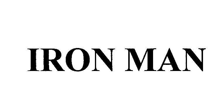 Mẫu nhãn hiệu IRON MAN