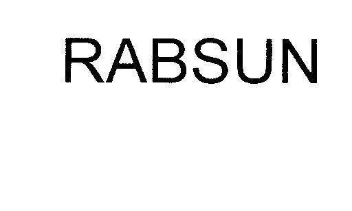 Mẫu nhãn hiệu RABSUN