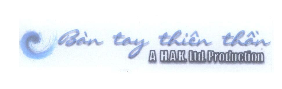 Mẫu nhãn hiệu Bàn tay thiên thần A H.A.K. Ltd. Production