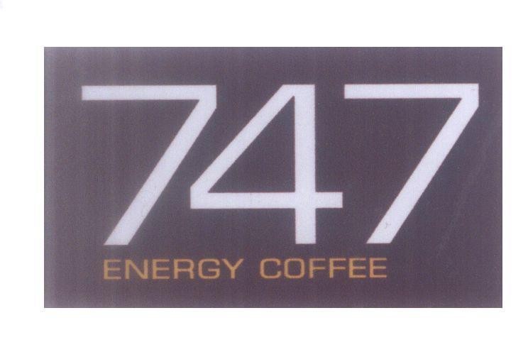 Mẫu nhãn hiệu 747 ENERGY COFFEE