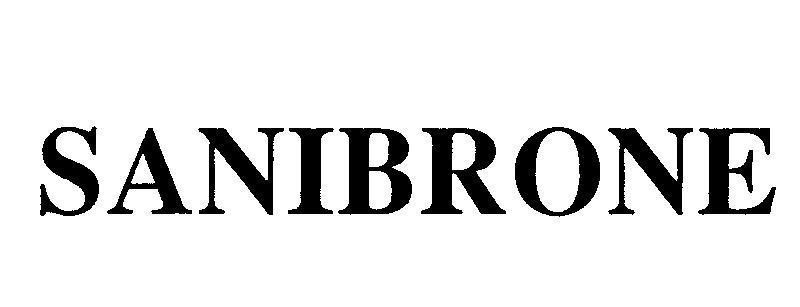Mẫu nhãn hiệu SANIBRONE