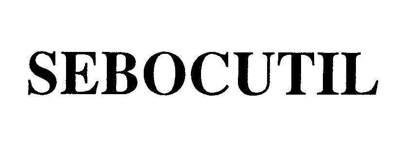 Mẫu nhãn hiệu SEBOCUTIL