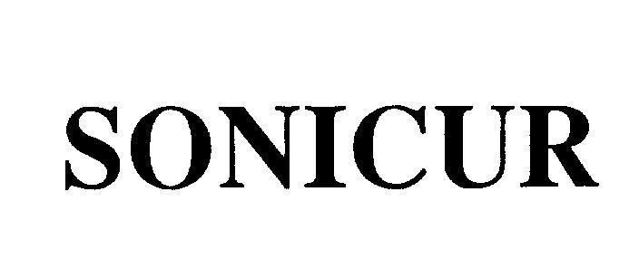 Mẫu nhãn hiệu SONICUR