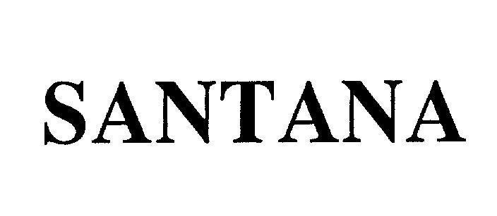 Mẫu nhãn hiệu SANTANA