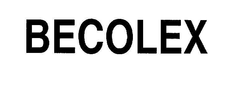Mẫu nhãn hiệu BECOLEX