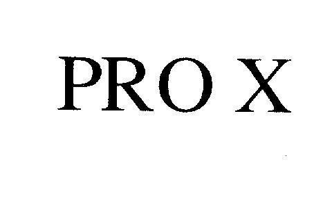 Mẫu nhãn hiệu PRO X