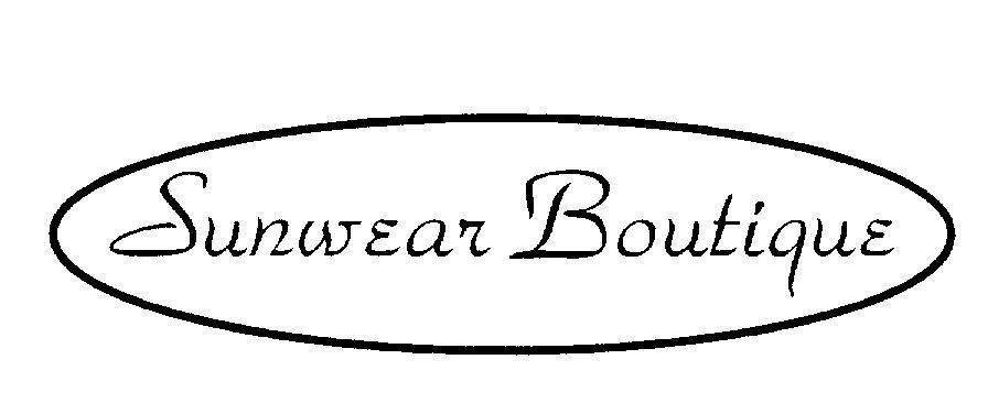 Mẫu nhãn hiệu Sunwear Boutique