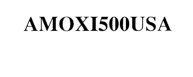 Mẫu nhãn hiệu AMOXI500USA