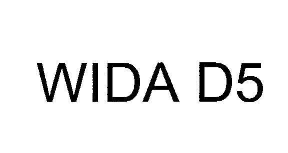 Mẫu nhãn hiệu WIDA D5