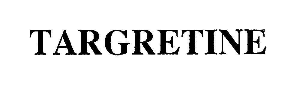 Mẫu nhãn hiệu TARGRETINE
